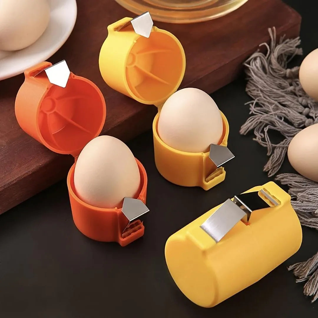 Egg Shell Opener ABS Plastic Multicolor Stainless Steel