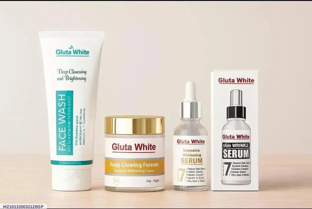 Gluta White 3 in 1 Skincare Bundle for All Skin Types