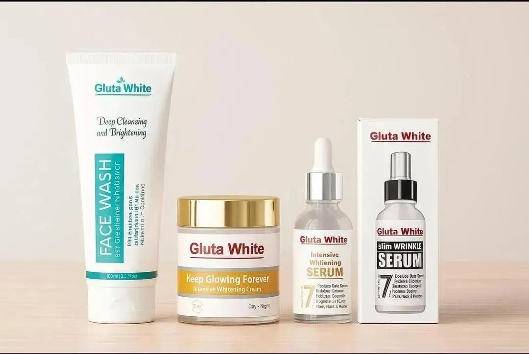 Gluta White 3 in 1 Skincare Bundle for All Skin Types