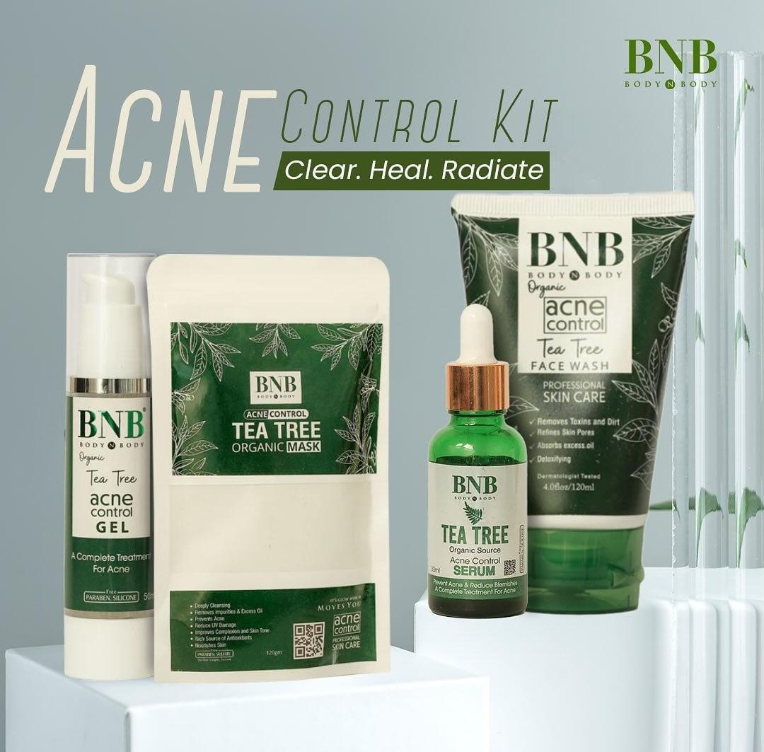 BNB Acne Control 4-Piece Skincare Set