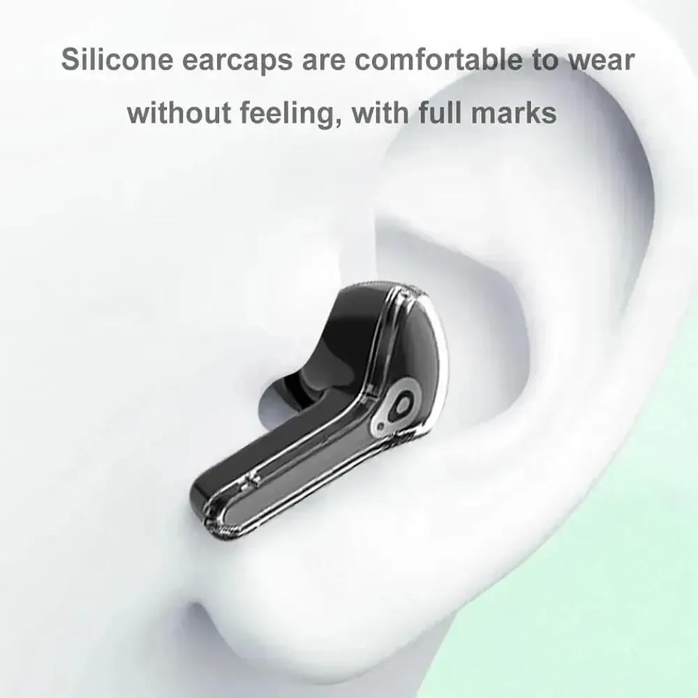 Wireless Earbuds Black Fast Charge Battery Case