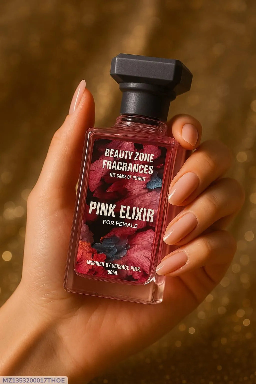 Pink Elixir Woody Perfume for Men 24H Sweat Resistant