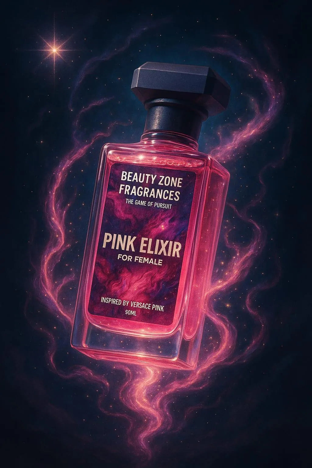 Pink Elixir Woody Perfume for Men 24H Sweat Resistant