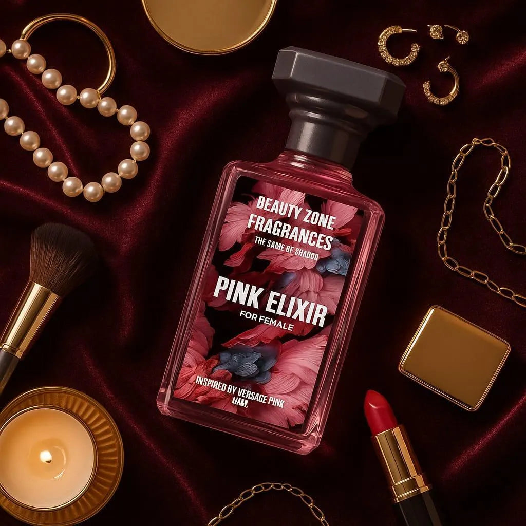 Pink Elixir Woody Perfume for Men 24H Sweat Resistant