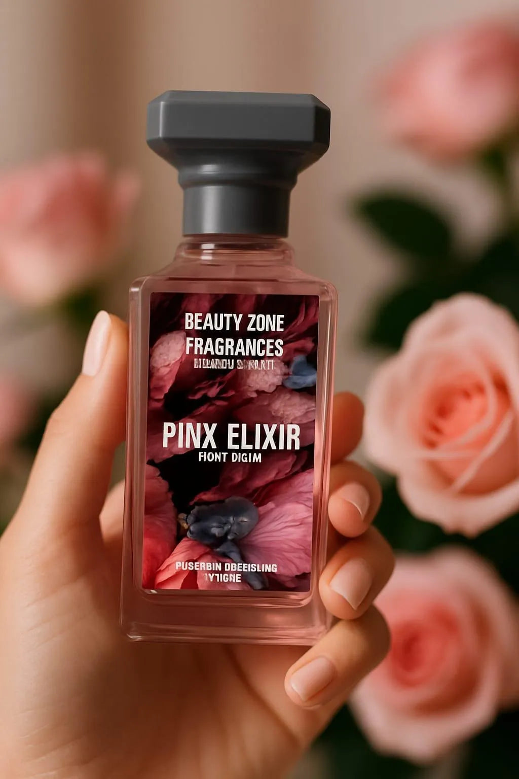 Pink Elixir Woody Perfume for Men 24H Sweat Resistant