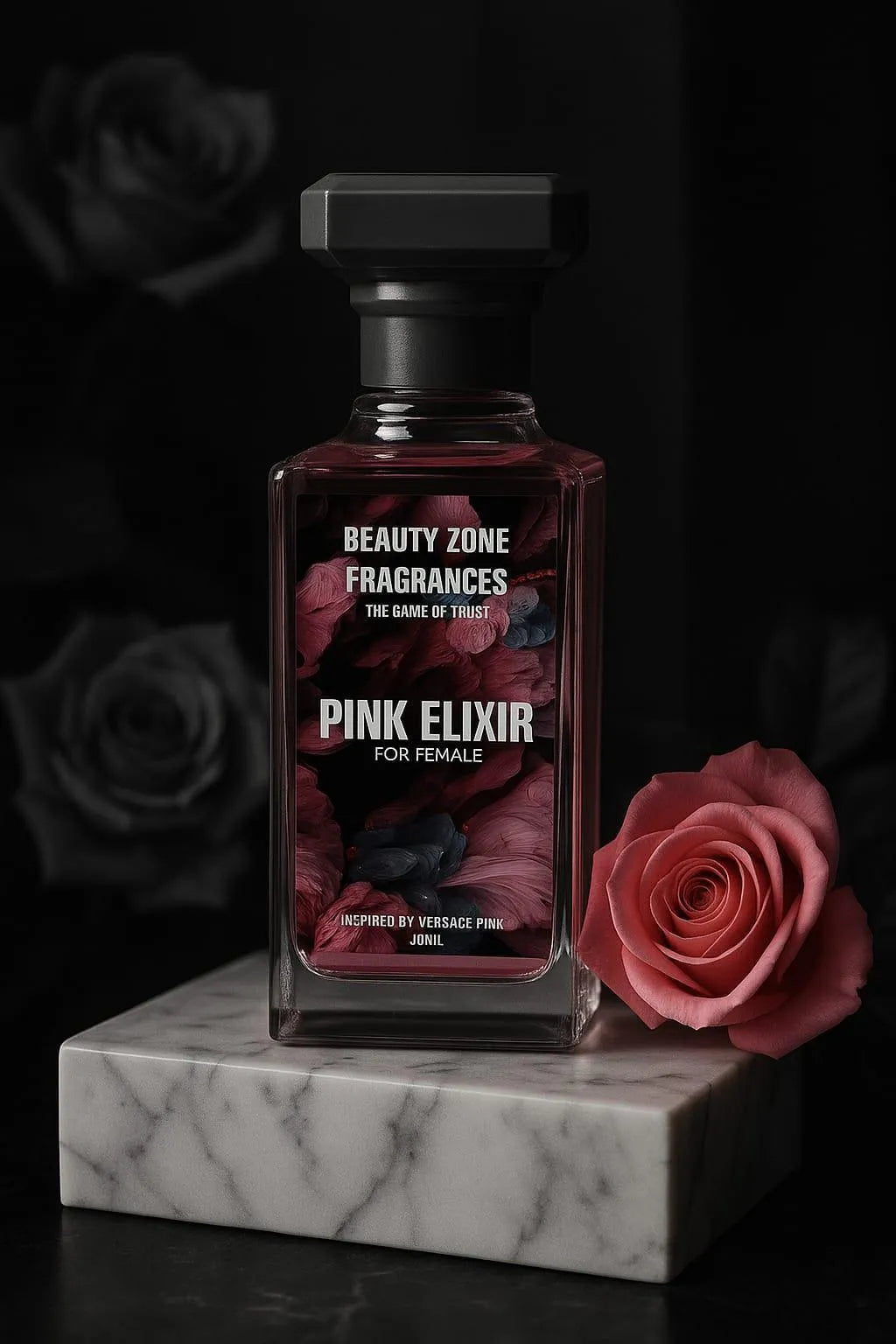 Pink Elixir Woody Perfume for Men 24H Sweat Resistant