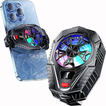 Semiconductor Mobile Phone Cooling Fan – Two Speed Gaming Cooler Radiator for PUBG, Free Fire & Mobile Gaming