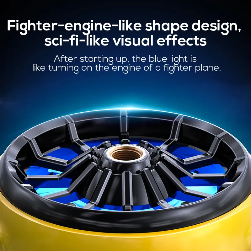 Portable Mobile Phone Gaming Cooler Fan – Fast Cooling Radiator for PUBG, Free Fire & Mobile Gaming