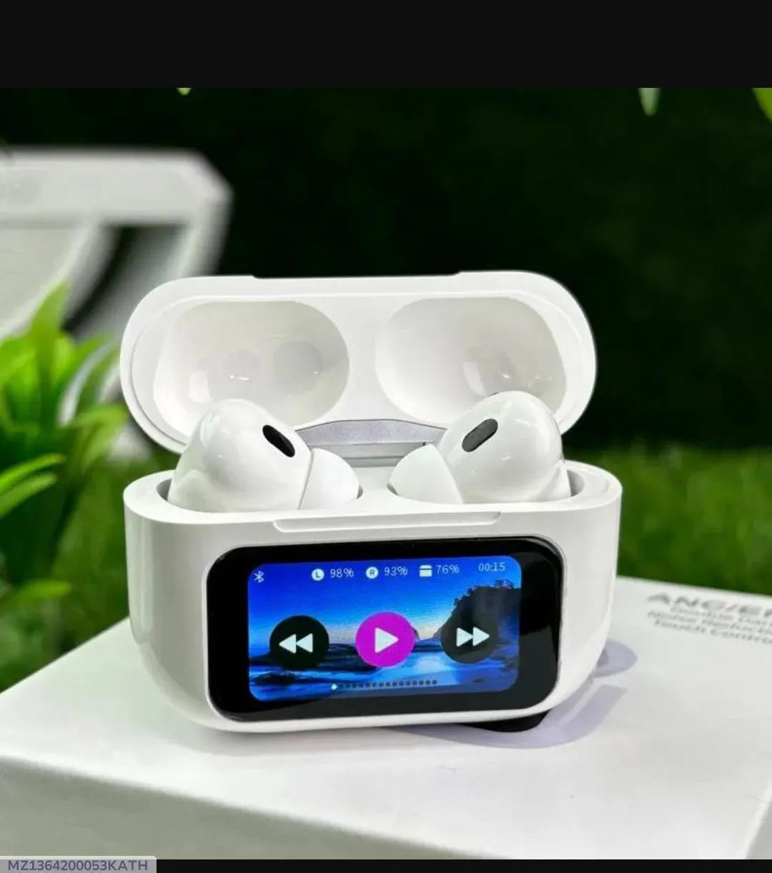 ANC/ENC Noise-Cancelling Earbuds A9 Pro White