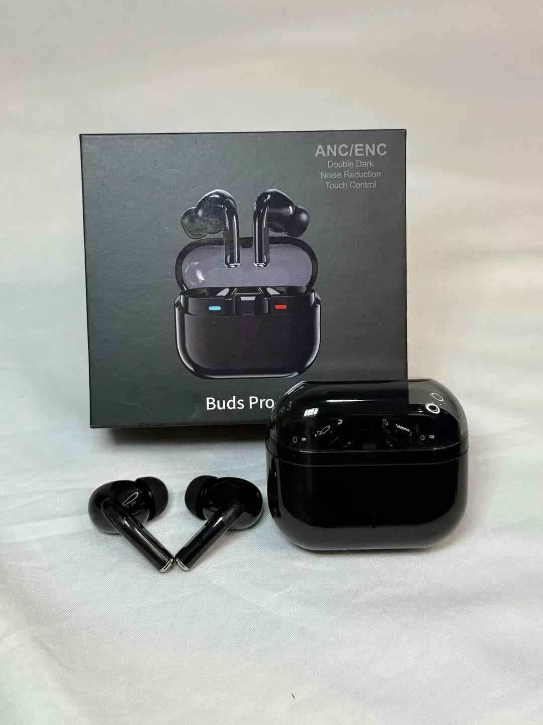 Buds ANC/ENC Wireless Earbuds Black Bluetooth 5.2
