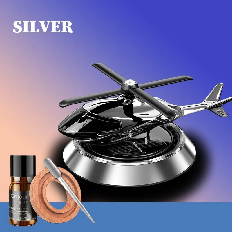 Car Air Freshener Helicopter Perfume with Refill