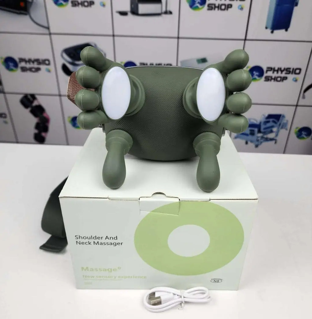 Portable Neck and Shoulder Massager with Heat