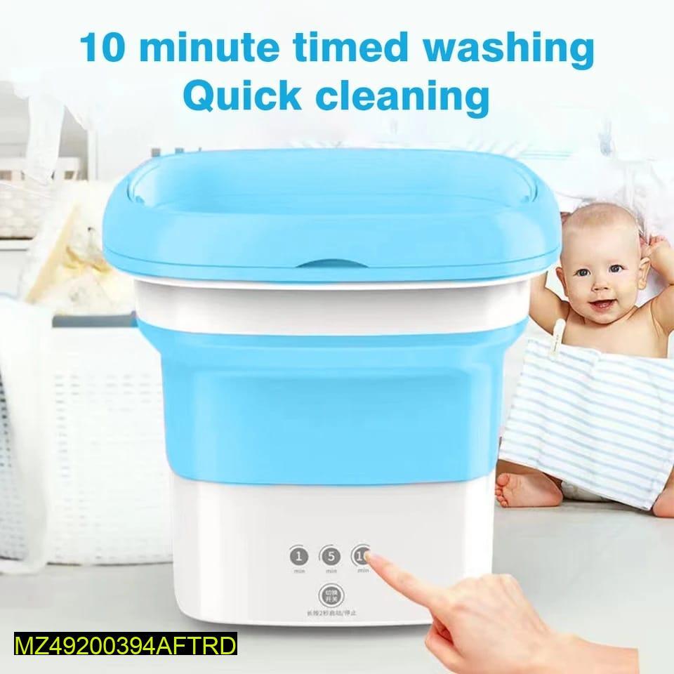 Portable Foldable Washing Machine for Small Homes