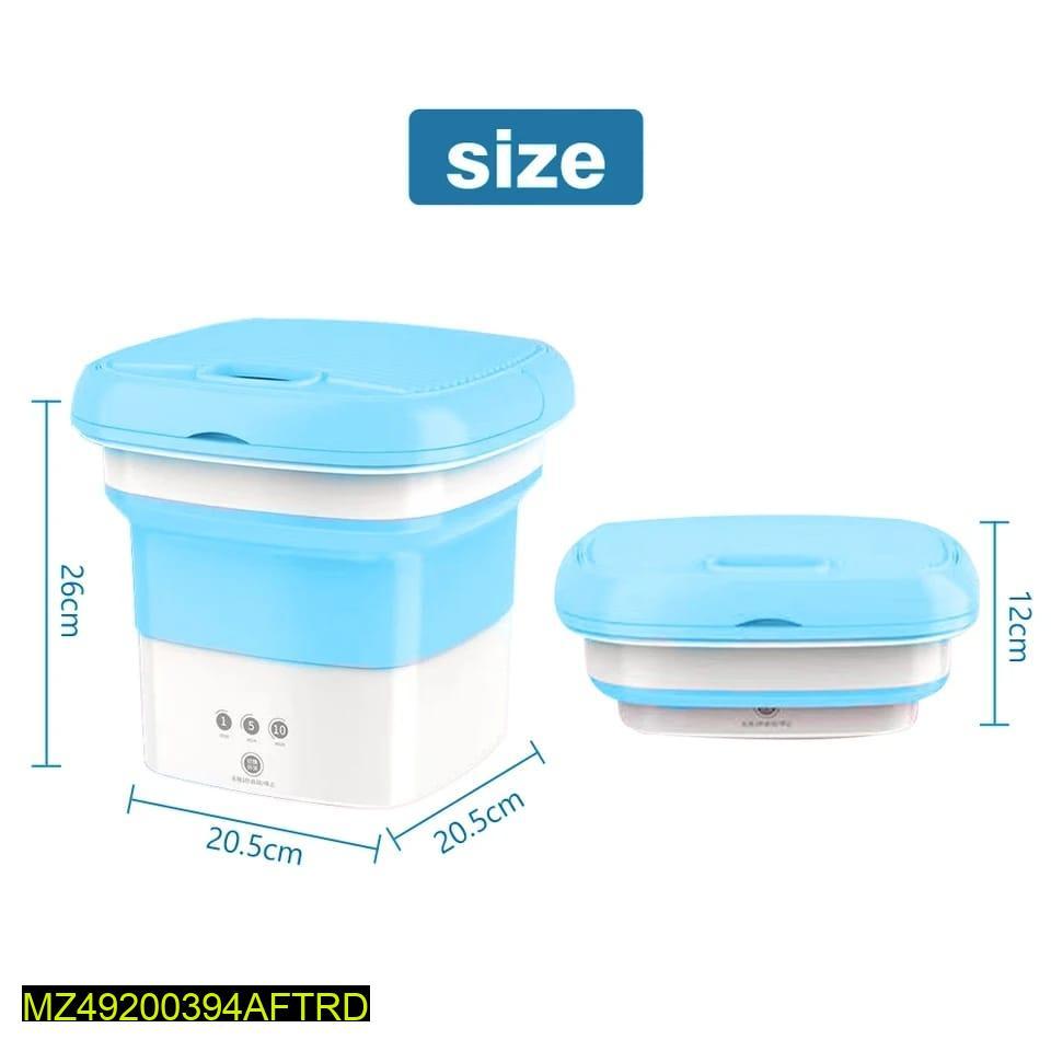 Portable Foldable Washing Machine for Small Homes