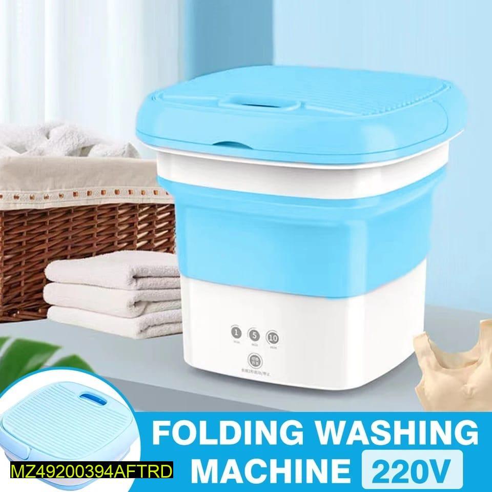 Portable Foldable Washing Machine for Small Homes