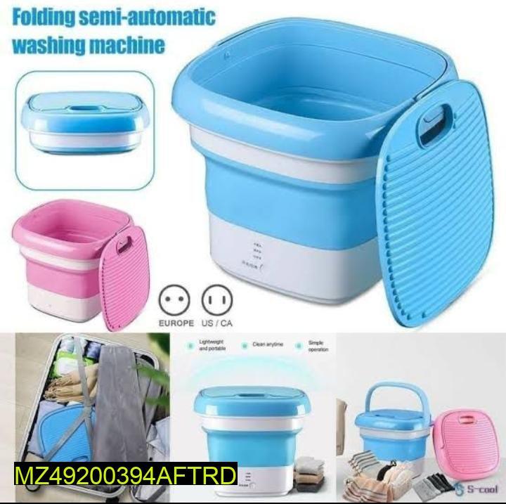 Portable Foldable Washing Machine for Small Homes