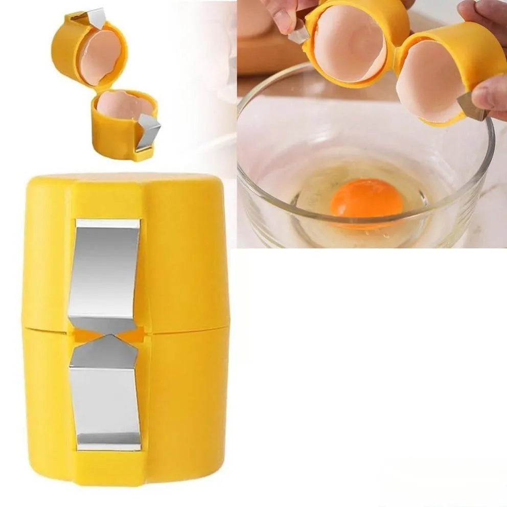 Egg Shell Opener ABS Plastic Multicolor Stainless Steel