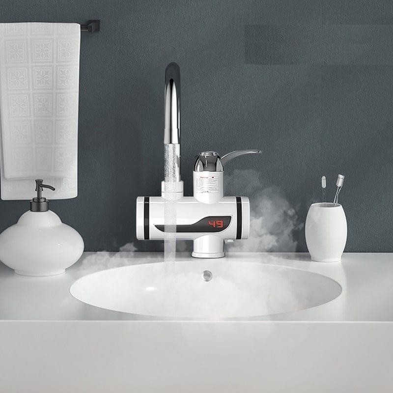 Instant 360° Electric Water Heating Tap Silver