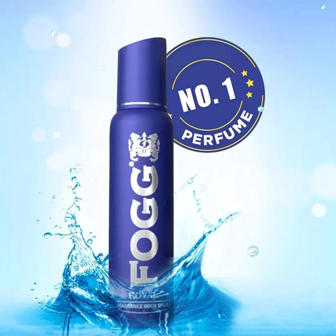 Premium Long-Lasting Body Spray for Men Blue Bottle