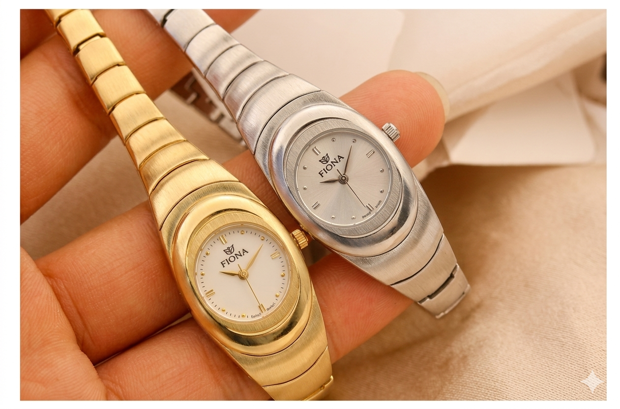 DZ Style Women's Watch Shiweibao Calendar Business Leisure Gold Band Stone Large dial  British watch