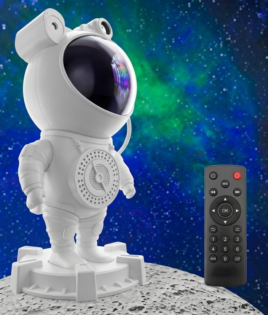 🚀 AstroGlow™ Astronaut Galaxy Projector